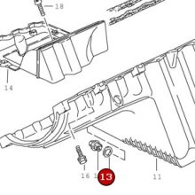 他の写真1: オイルドレンプラグ用クラッシュワッシャー/924・944・968