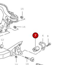 他の写真1: スタビライザー（スウェイバー・アンチロールバー）ブッシュ（Rear）/930