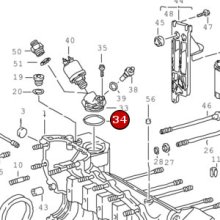 他の写真1: オイルプレッシャーセンサー・サーモスタット用Oリング/964