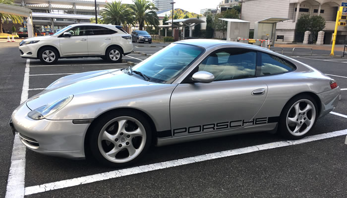 ステッカー - Porsche 911用 ”GT2” ロゴ サイドステッカー 