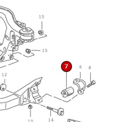 画像1: スタビライザー（スウェイバー・アンチロールバー）ブッシュ（Rear）/930